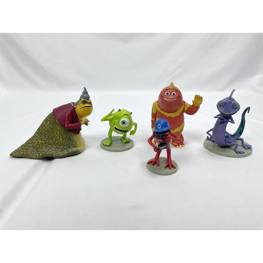 Disney Monsters Inc. Figure Set of 5 Mike Roz Randall George